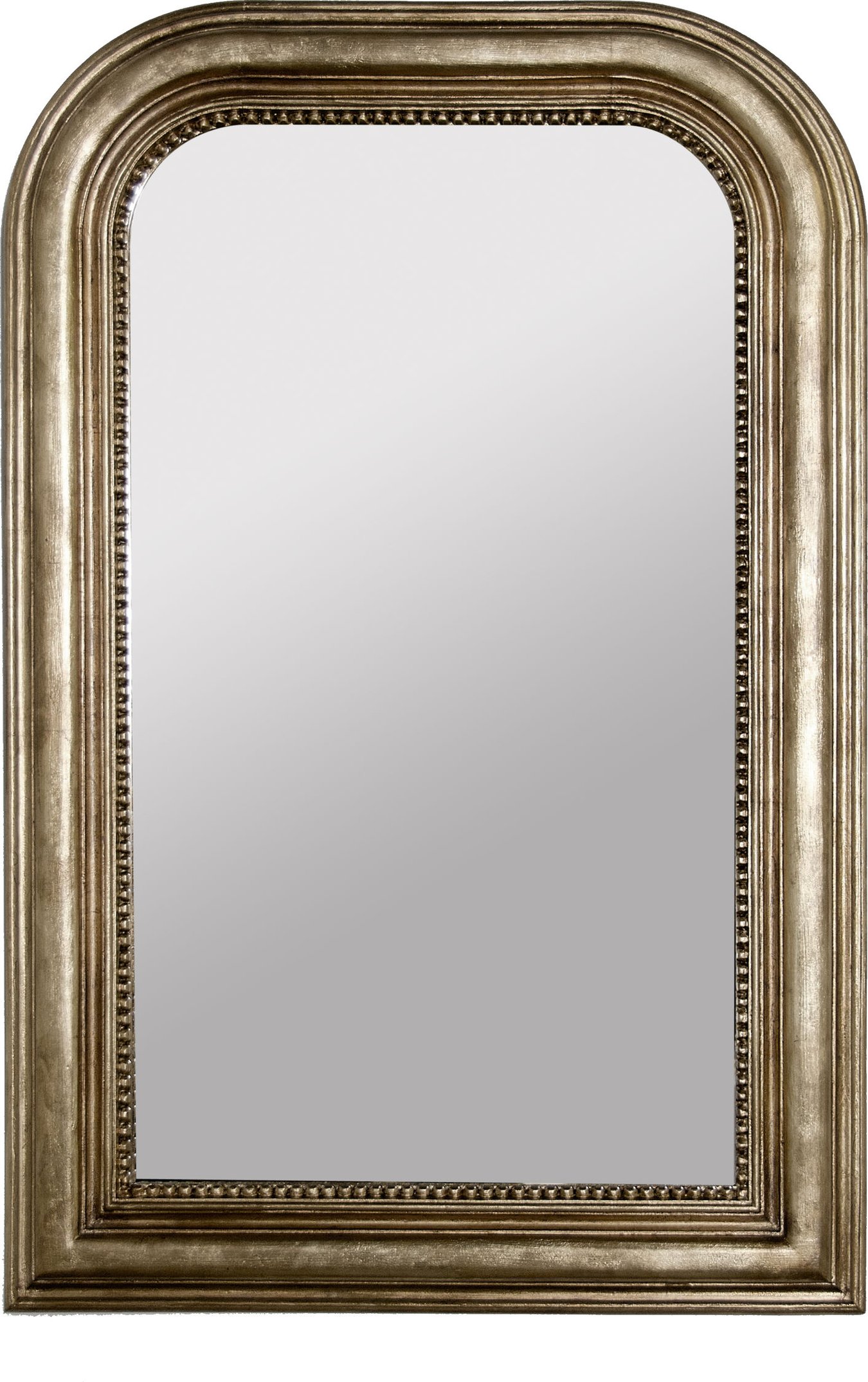 Worlds Away Waverly Curved Top Mirror