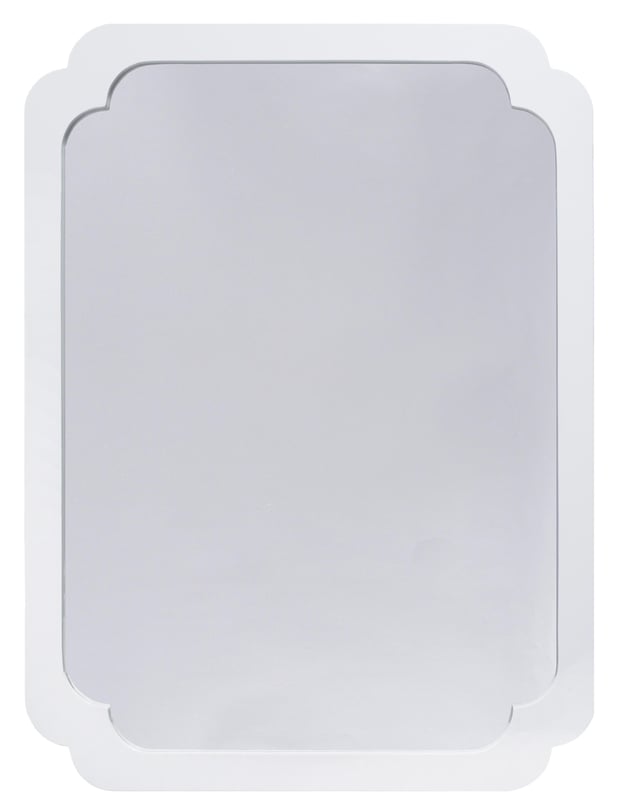 Worlds Away Amelia Pinched Corner Mirror