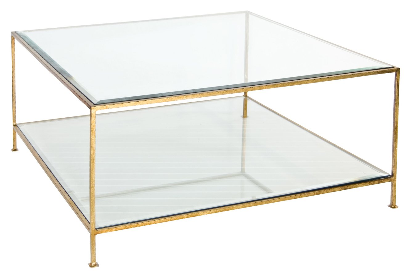 Worlds Away Quadro Square Coffee Table