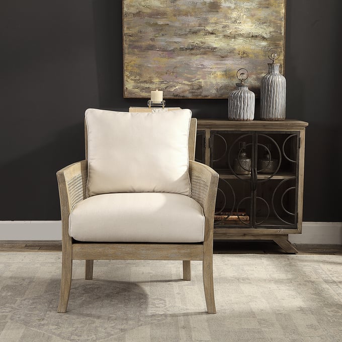 Layla Grayce Essentials Alexander Cane Armchair - Thumbnail 5