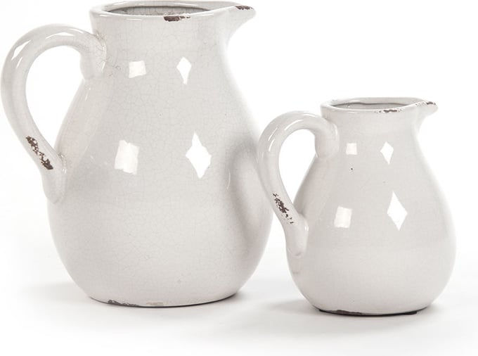 Distressed Crackle Pitcher - Thumbnail 2