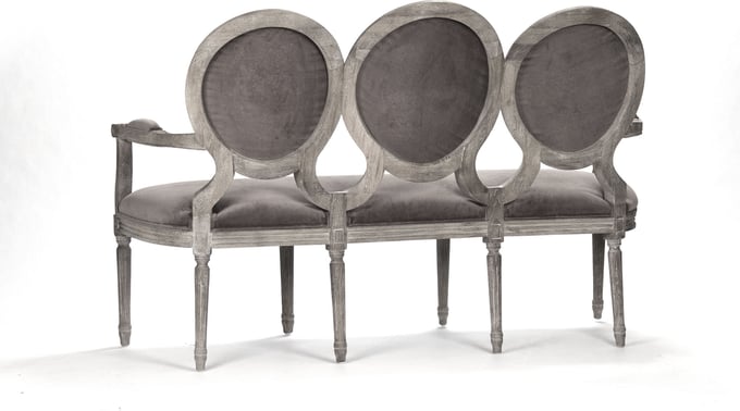 Medallion Settee - Thumbnail 2