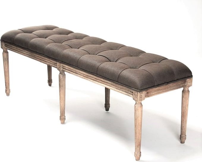 Louis Tufted Bench - Thumbnail 2