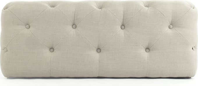 Calvin Tufted Ottoman - Thumbnail 2