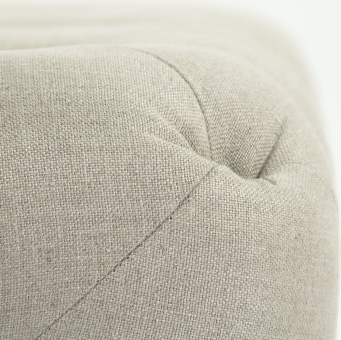 Calvin Tufted Ottoman - Thumbnail 3