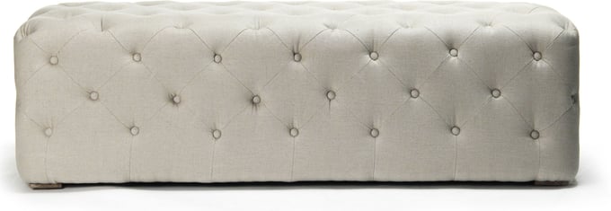 Oliver Tufted Bench - Thumbnail 2
