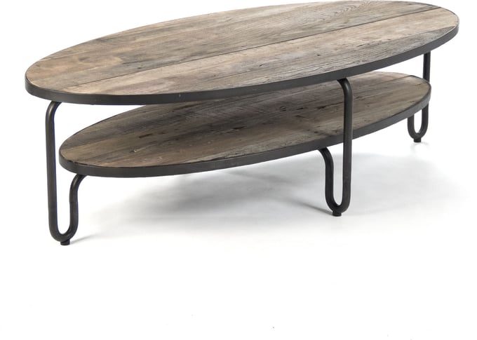 Zentique Alberta Oval Coffee Table