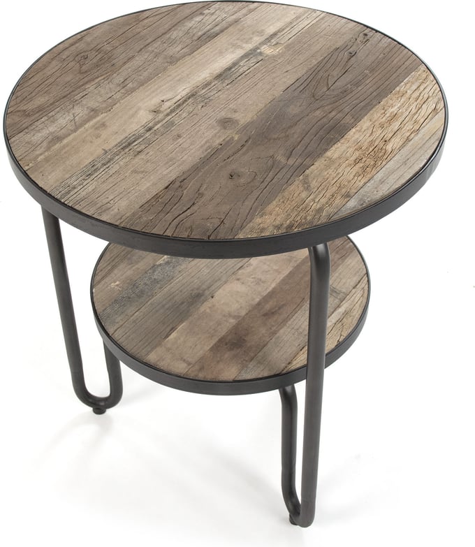 Alberta Round Side Table - Thumbnail 4