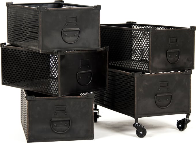 Jaim Metal Storage Rack - Thumbnail 2