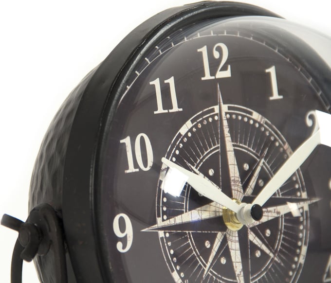 Zentique Round Iron Clock - Thumbnail 3