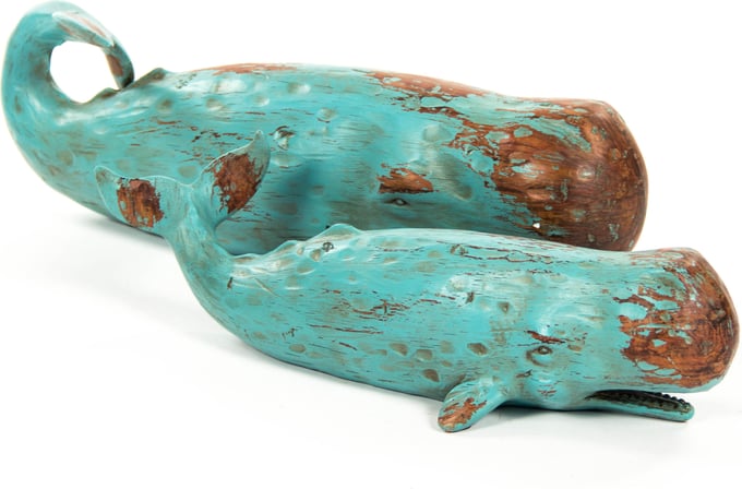 Zentique Whale Sculpture
