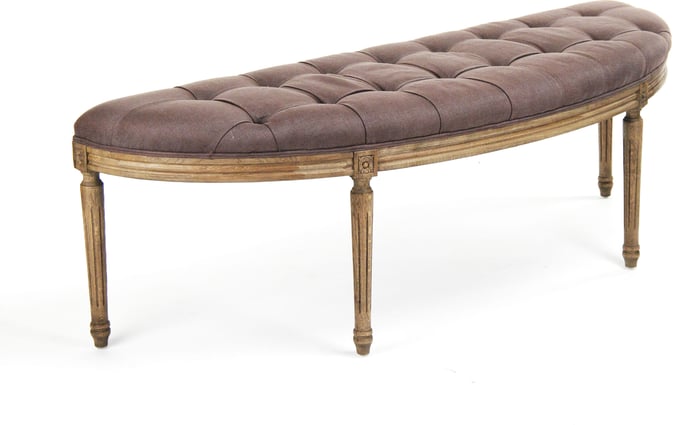 Louis Curve Bench - Thumbnail 2