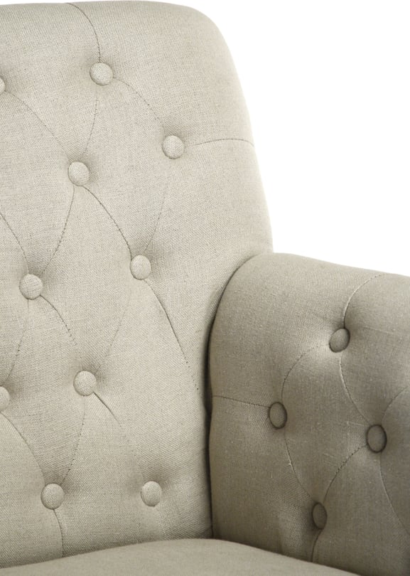 Zentique Barrois Tufted Arm Chair - Thumbnail 4