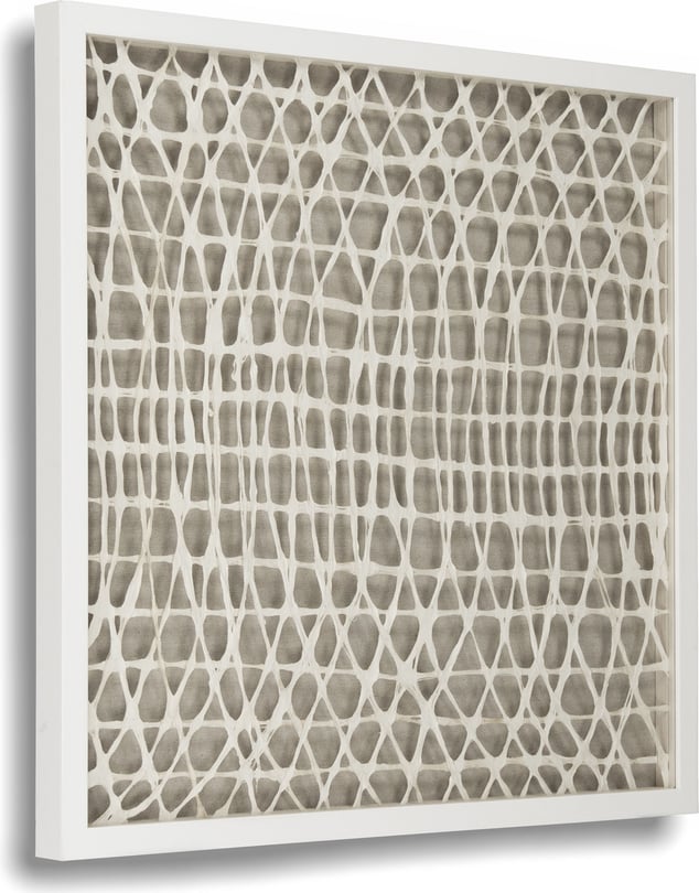 Abstract Convex Paper Framed Art - Thumbnail 2