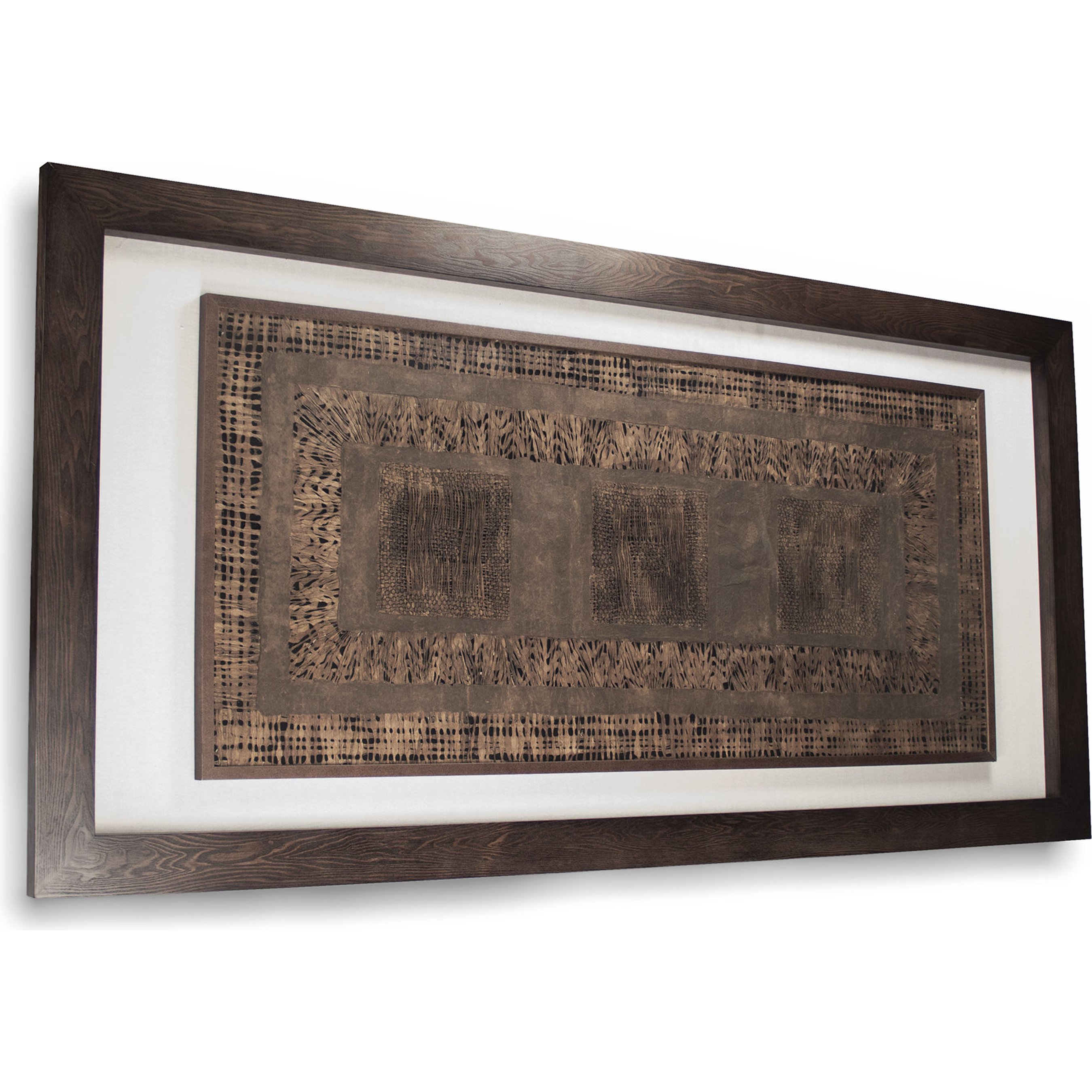 Zentique Rectangular Paper Framed Art | Layla Grayce