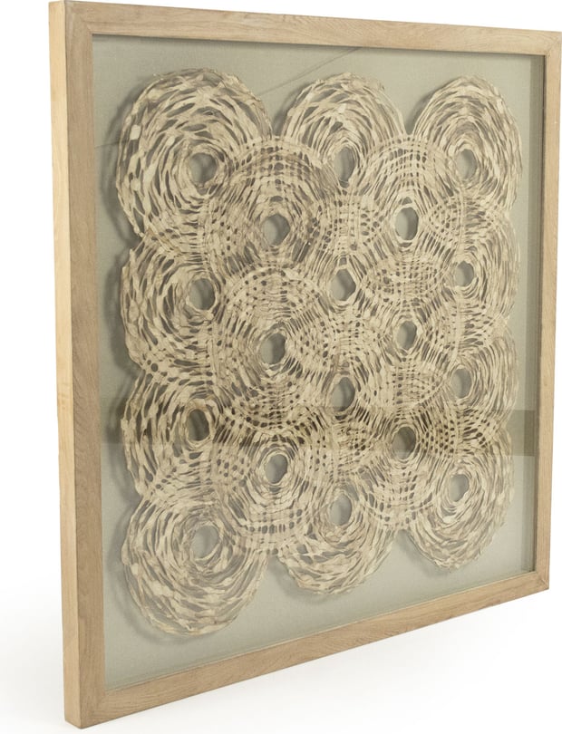 Abstract Overlapping Paper Framed Art - Thumbnail 2