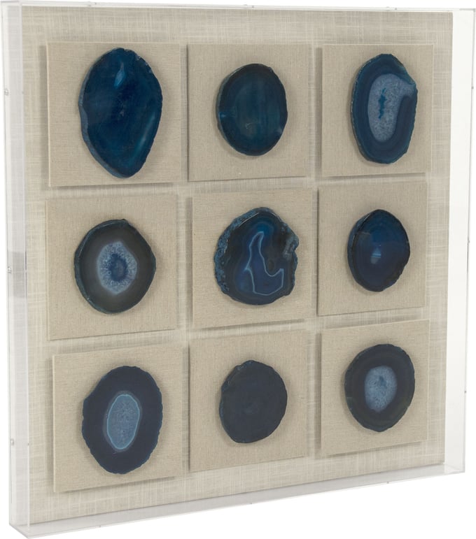 Blue Stone Wall Art - Thumbnail 2