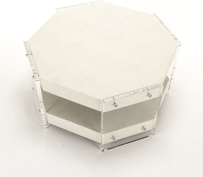 Acel Octagon Coffee Table - Thumbnail 3