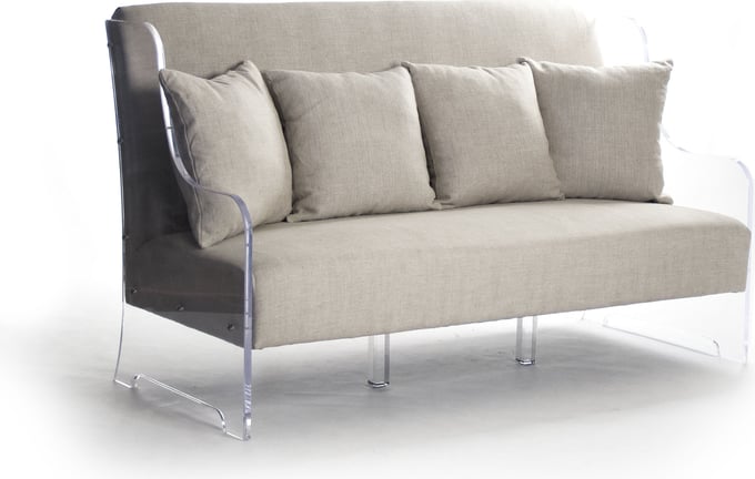 Acrylic Sofa - Thumbnail 4