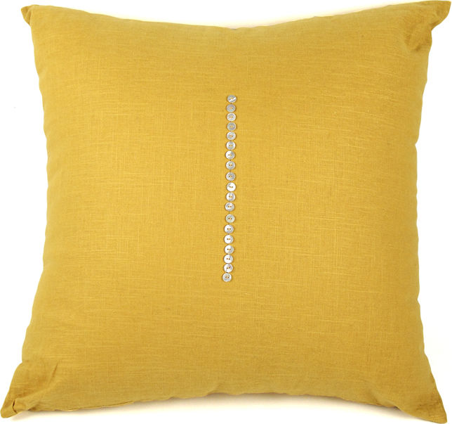 Canary Yellow Pillow