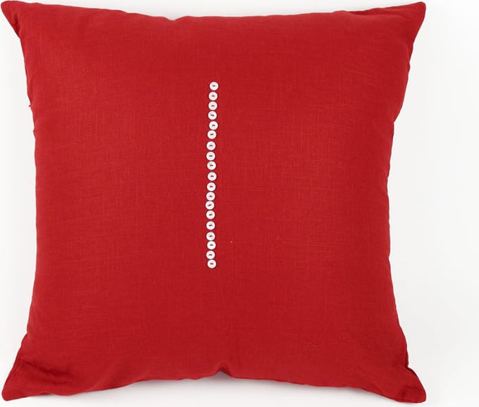 Deep Red Pillow