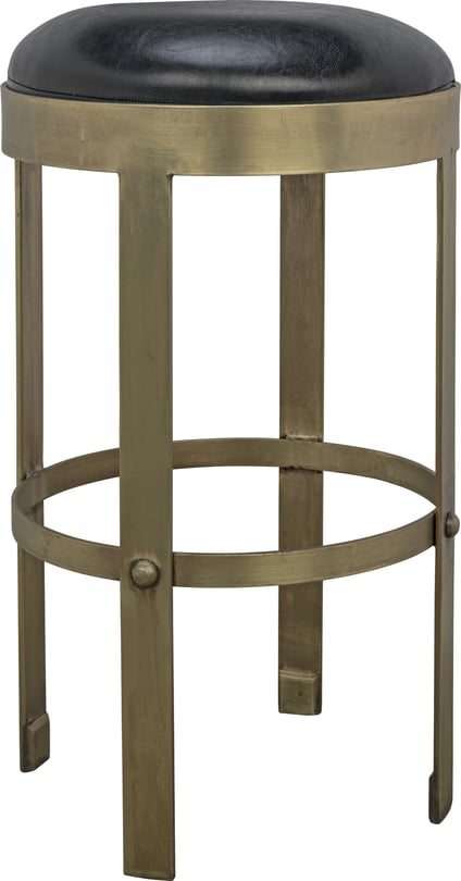Prince Counter Stool with Leather