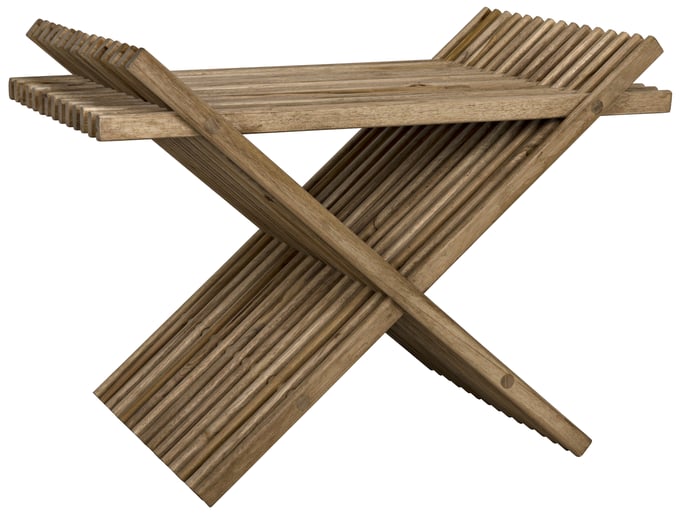 Noir Dede Folding Stool