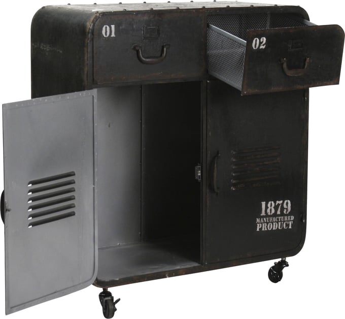 Anton Iron Cabinet