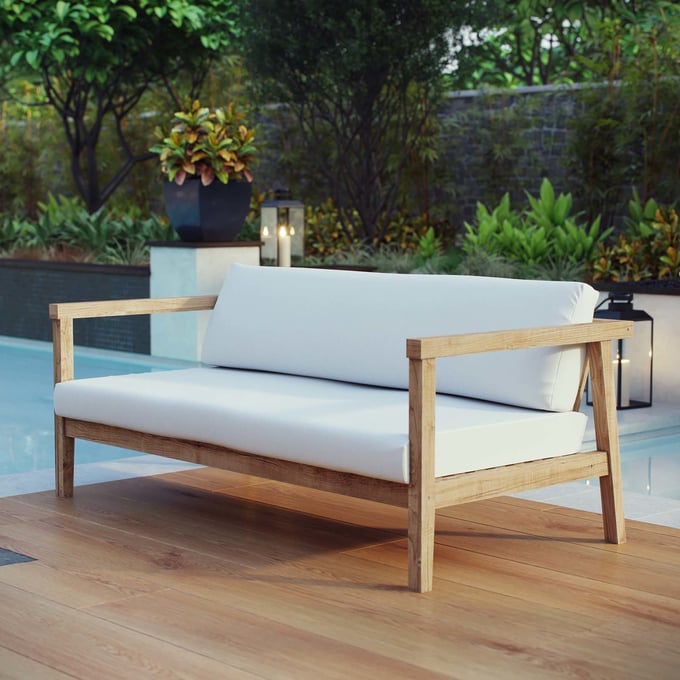 Layla Grayce Essentials Ellie Teak Sofa