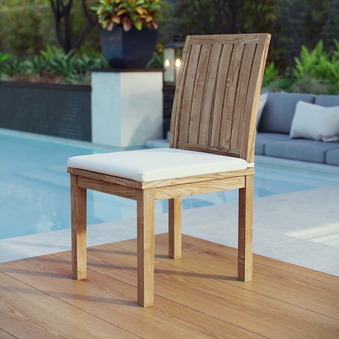Andover Teak Dining Chair - Thumbnail 5