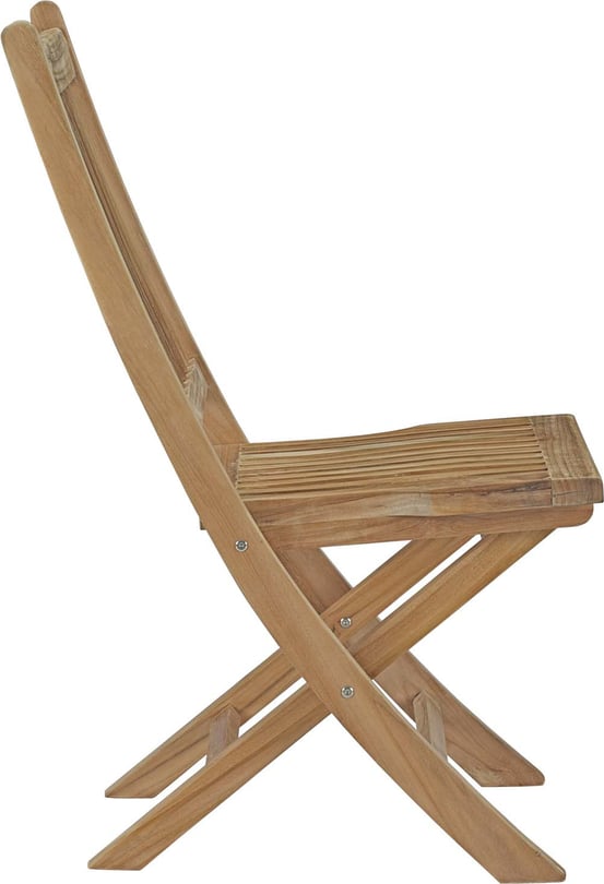 Andover Teak Folding Chair - Thumbnail 2