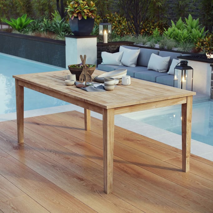 Andover 72" Teak Dining Table