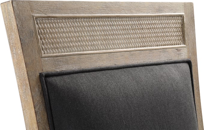 Alexander Armless Cane Dining Chair - Thumbnail 3