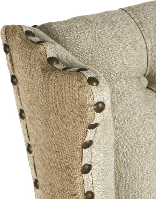 Zentique Tufted Wing Chair - Thumbnail 5
