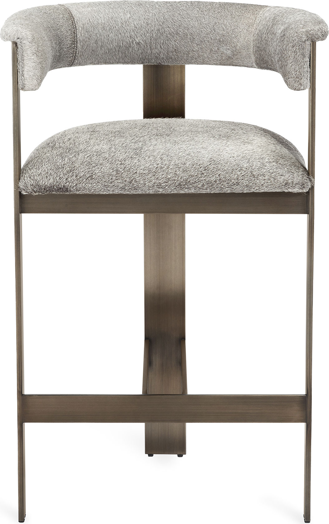 Interlude Home Darcy Hide Counter Stool Layla Grayce