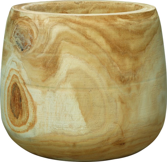 Brea Wooden Vase