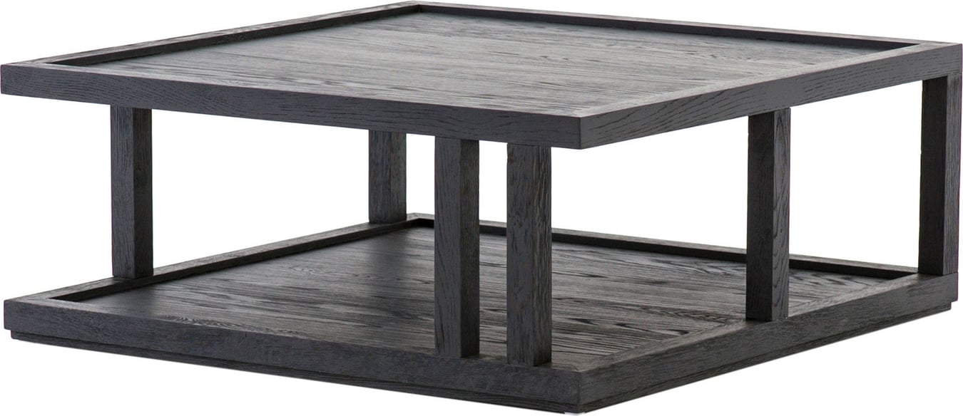 Charley end table with storage outlet
