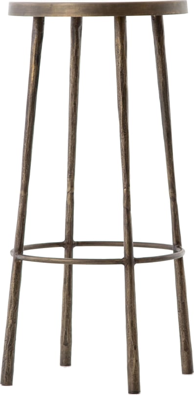 Westwood Antique Brass Bar Stool
