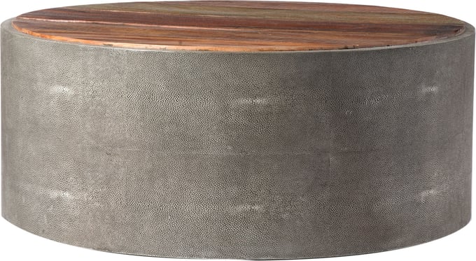 Four Hands Crosby Round Coffee Table - Thumbnail 2