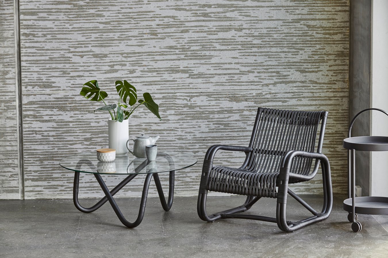 Rattan Lounge Chair Layla Grayce