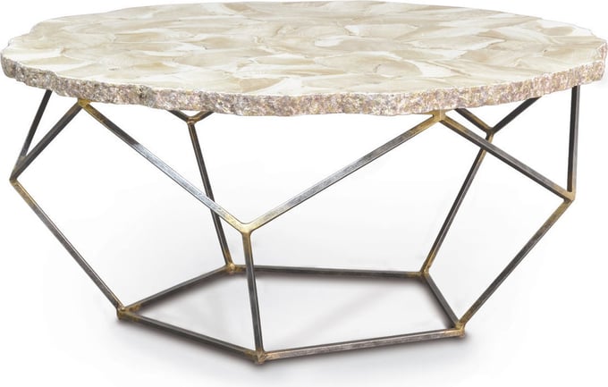 Palecek Loren Fossilized Clam Coffee Table | Layla Grayce
