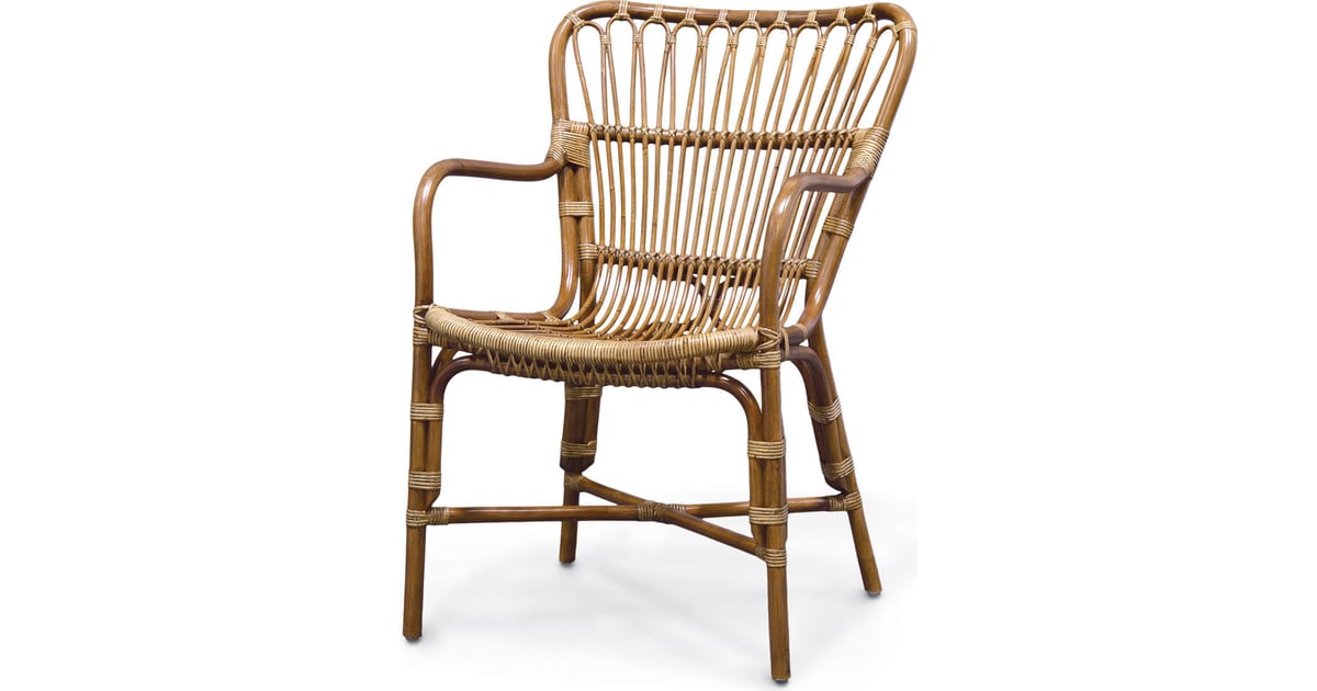 Palecek retro rattan deals chair