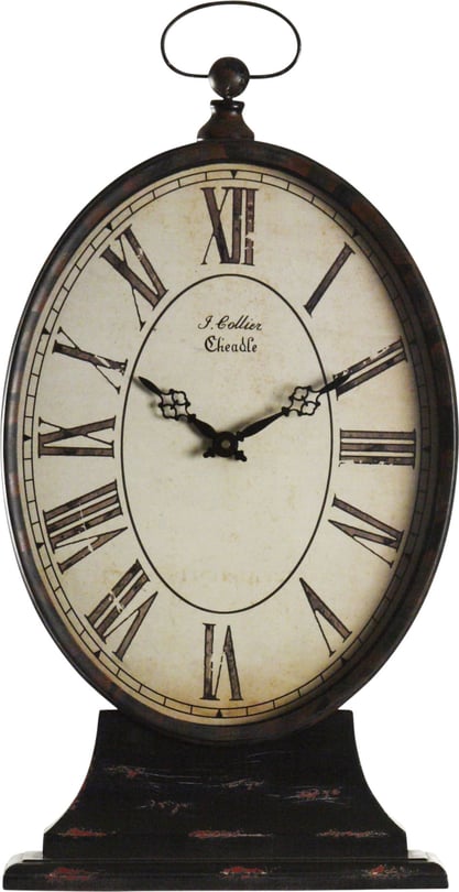 Paris Table Clock