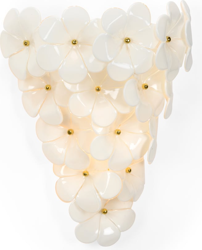 Chelsea House Glass Flower Wall Sconce | Layla Grayce