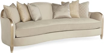 Caracole Contemporary Cabriole Sofa