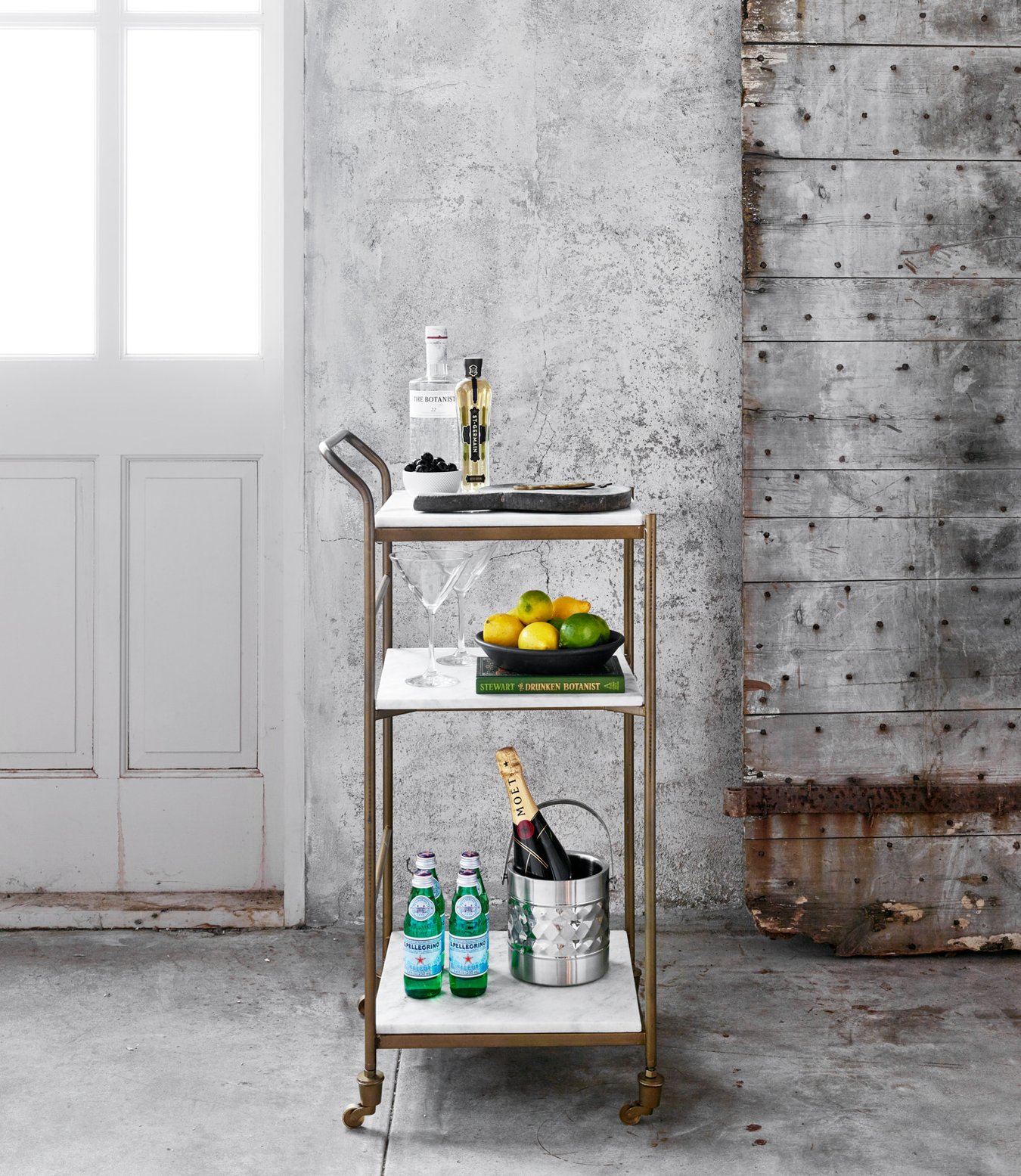 Four Hands Felix Bar Cart | Layla Grayce