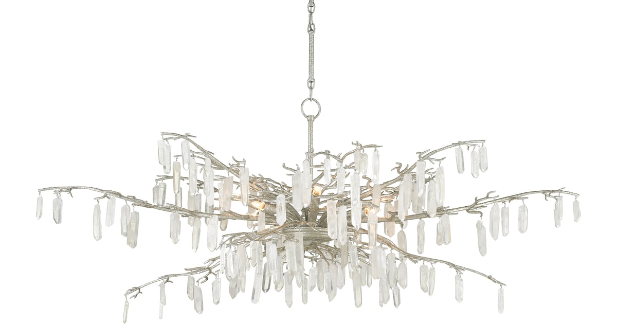 Currey and Company Forest Dawn Chandelier Layla Grayce