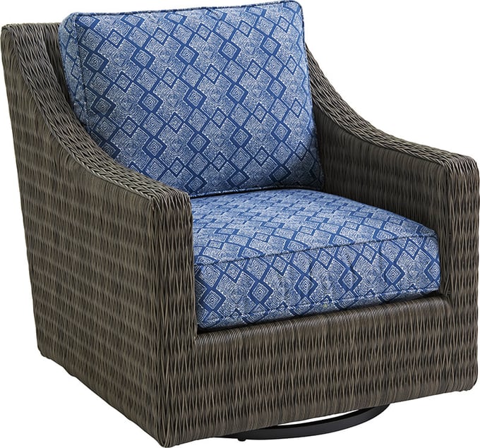 Tommy Bahama Cypress Point Ocean Terrace Swivel Glider Lounge Chair