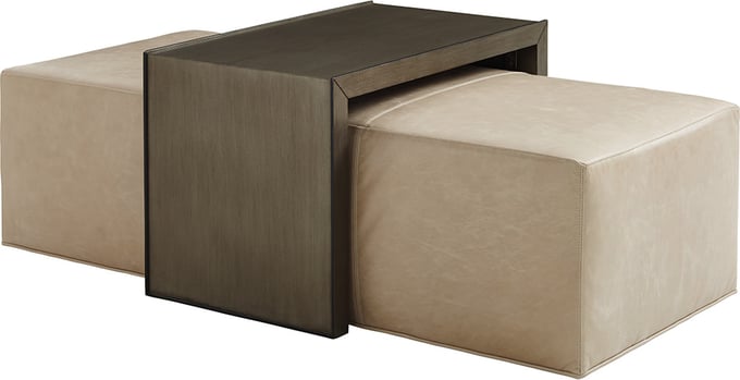 Savona Cocktail Ottoman With Slide - Thumbnail 3