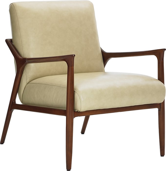 Warren Leather Chair - Thumbnail 2